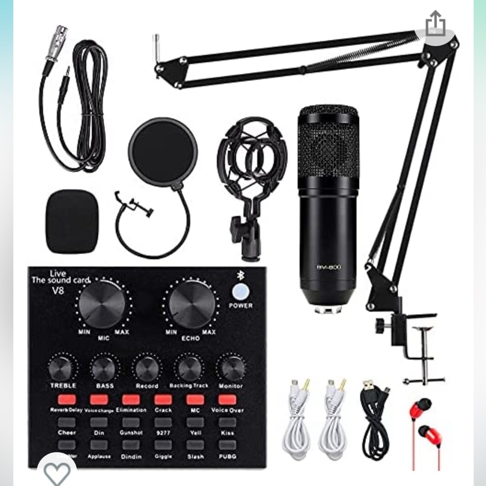 CONDENSER MICROPHONE (slightly used)
